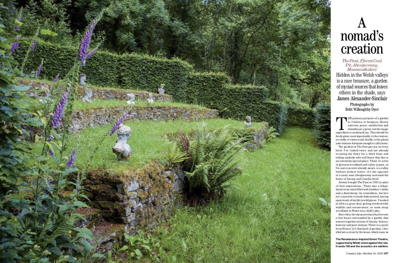 country life article the Pant